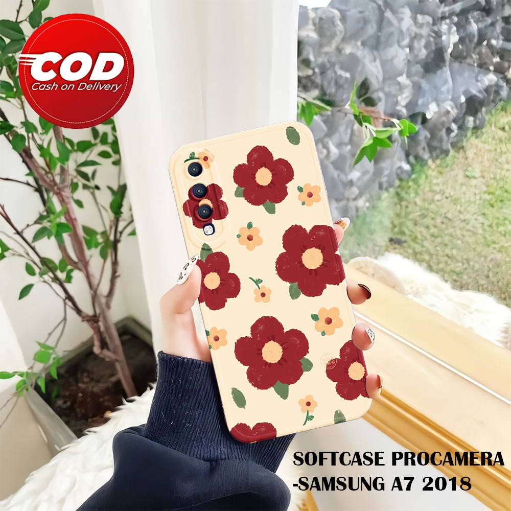 Case Samsung A7 2018 / Samsung A750 Karakter Motif Terbaru