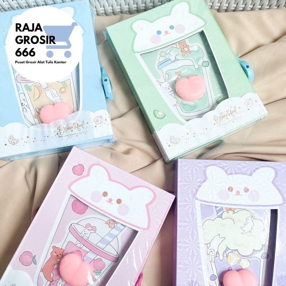 

Buku gembok Boba Bubble tea minuman lucu book diary gembok berwarna ukuran A6 dengan kunci gembok IMUT LUCU ART V9N9