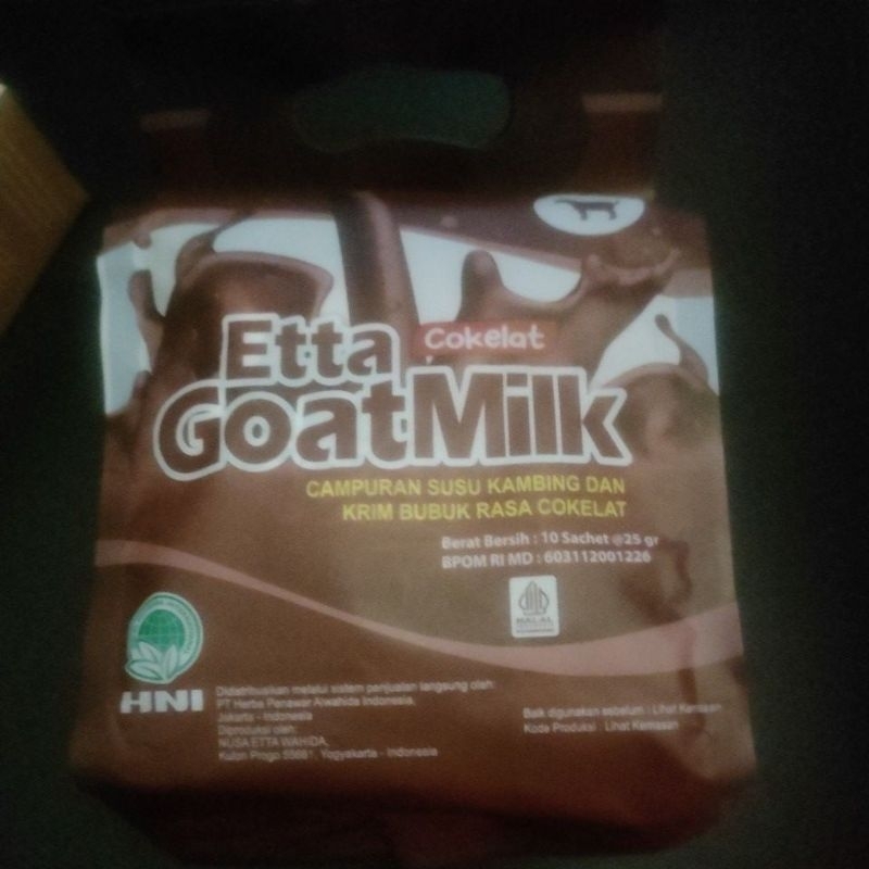 

setta goat milk coklat