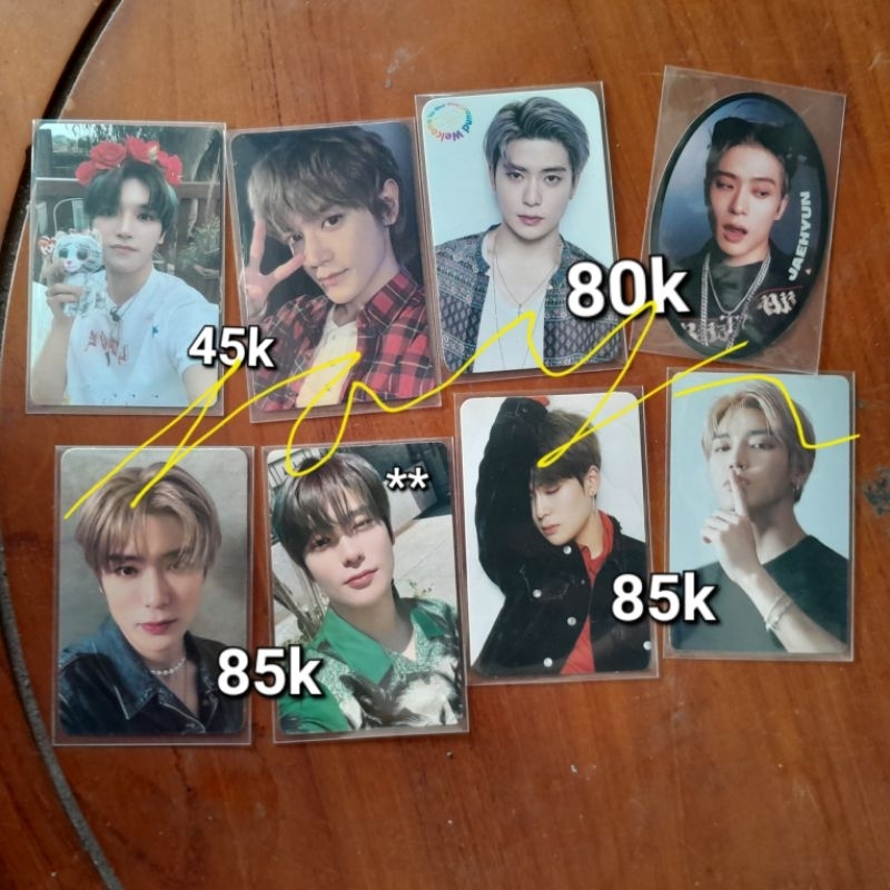 photocard pc taeyong dicon boneka digipack shalala jaehyun wtmp stiker 2baddies qr ver jaehyun pb dj