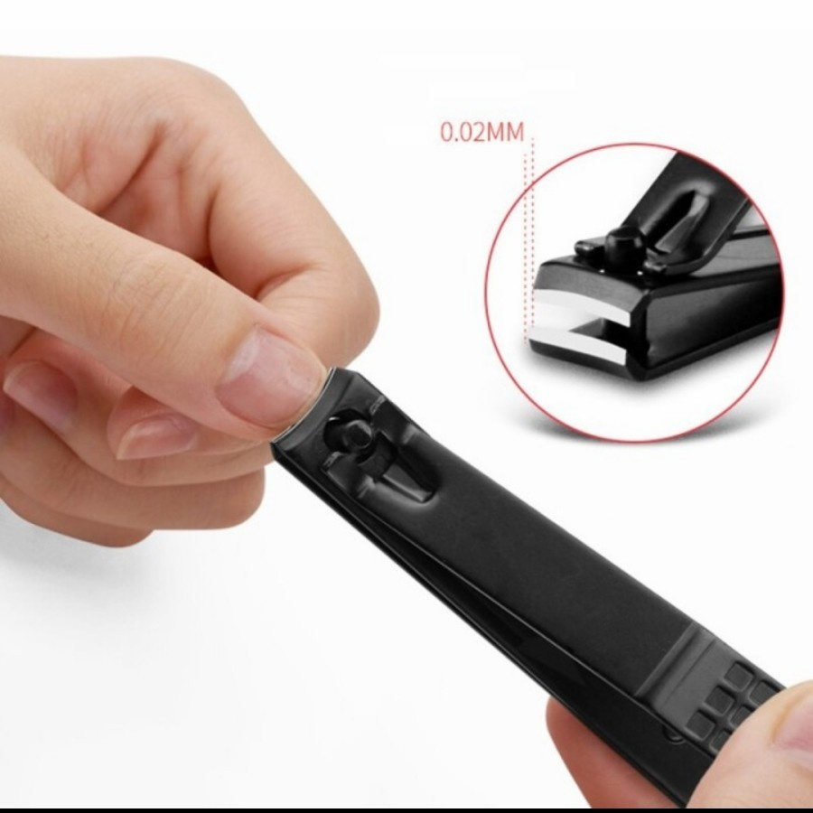 gunting kuku hitam baja ringan lebih keras