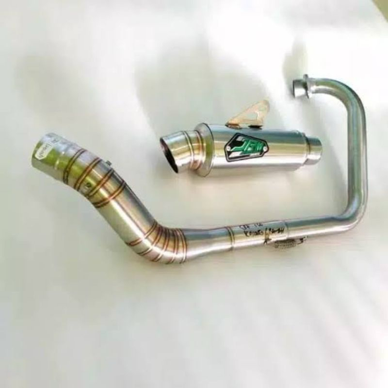 knalpot jrm cantol KLX 150 kolong bawah crf dtracker