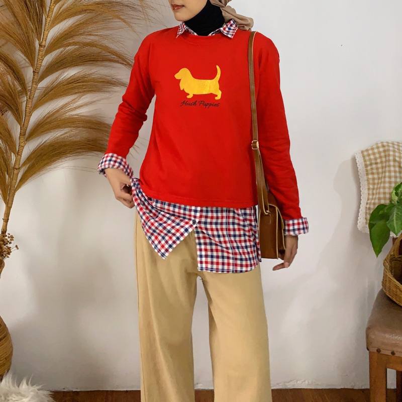 Hush Puppies Sweater Original | Kemeja Bossini original