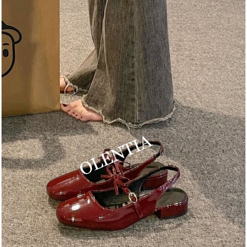 Sepatu Wanita sepatu mules hak 2cm Sh 51