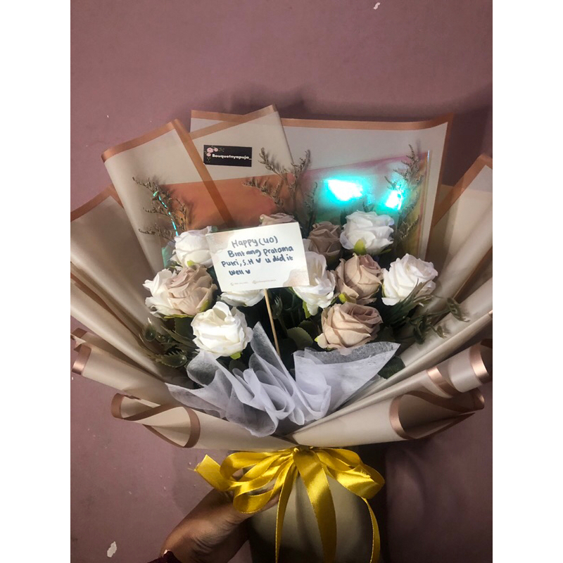 Bouquet Bunga| Bouquet bunga wisuda|Bouquet bunga laki laki