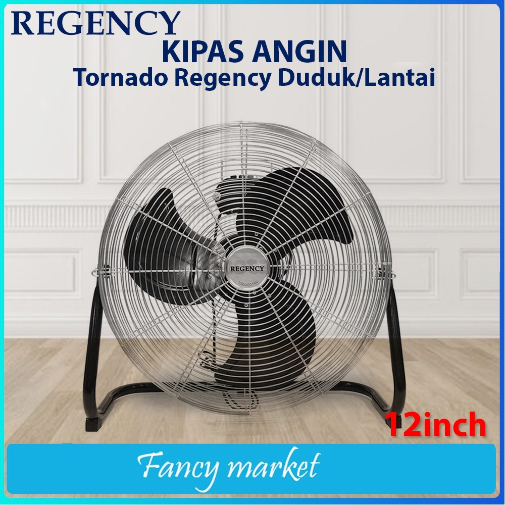 KIPAS ANGIN TORNADO REGENCY DLX-12 Kipas Angin Tornado Duduk 12 inch