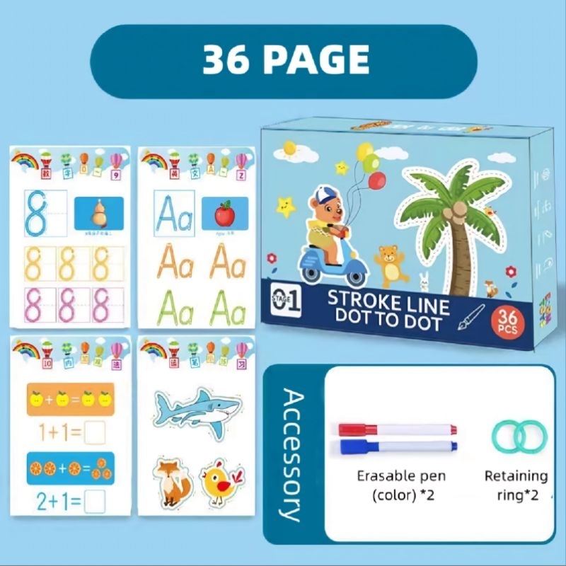 

Buku Belajar Tebal / Buku Menulis Menggambar 36 halaman