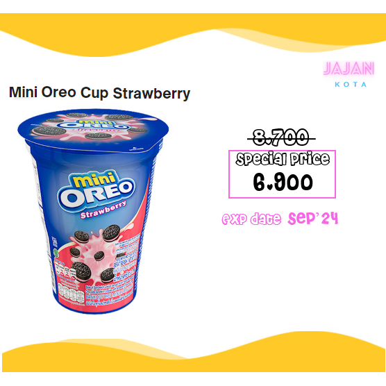 

Mini Oreo Cup Strawberry