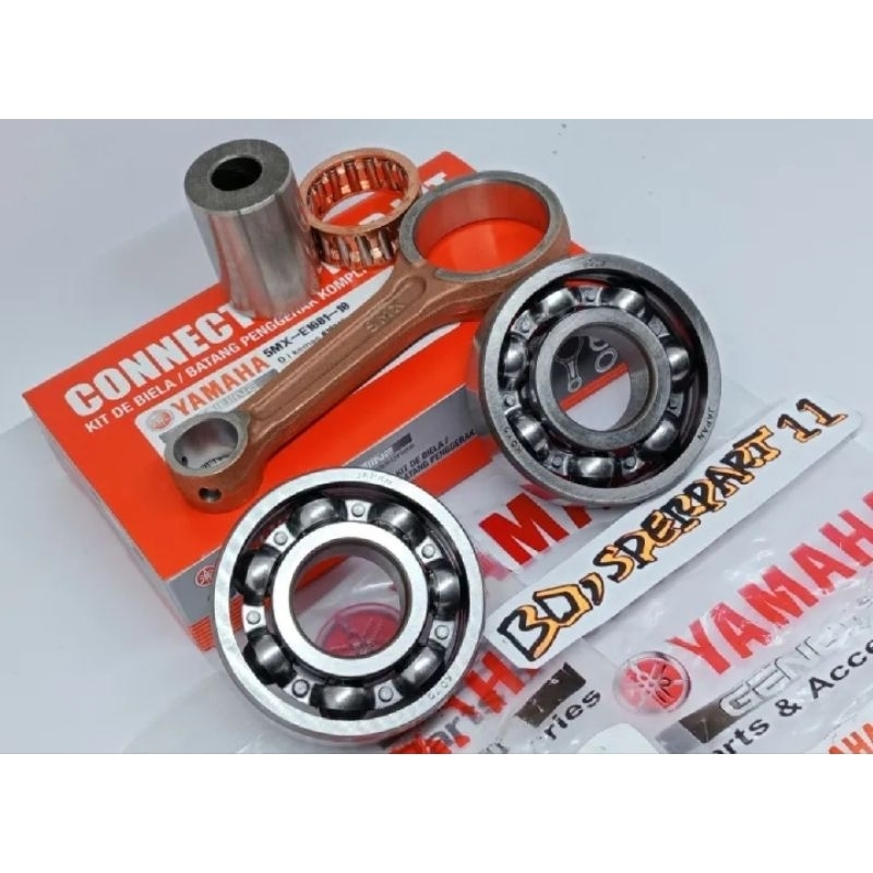 setang seher set 5MX+Bearing kruk as Yamaha Mio lama Mio sporty Mio smaile soul karbu Fino karbu.ori