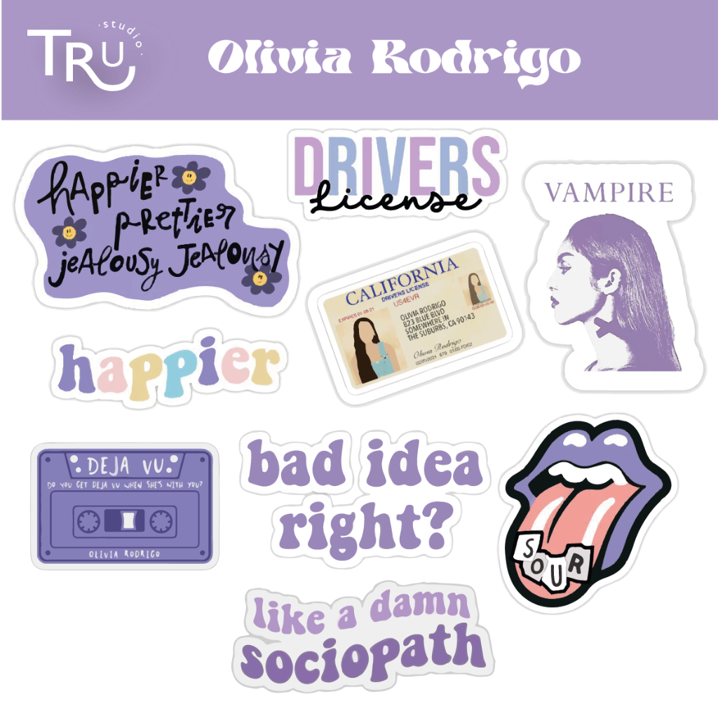 

Tru. Sticker Olivia Rodrigo