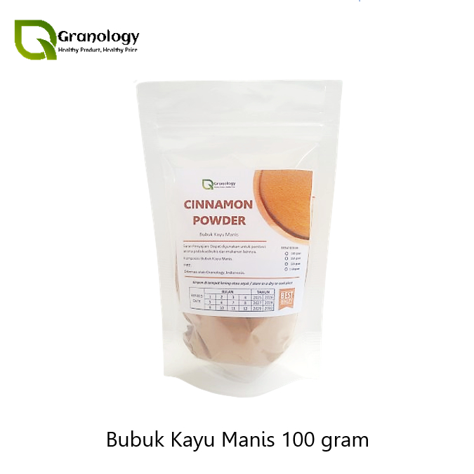 

Kayu Manis Bubuk / Cinnamon Powder (100 gram) by Granology