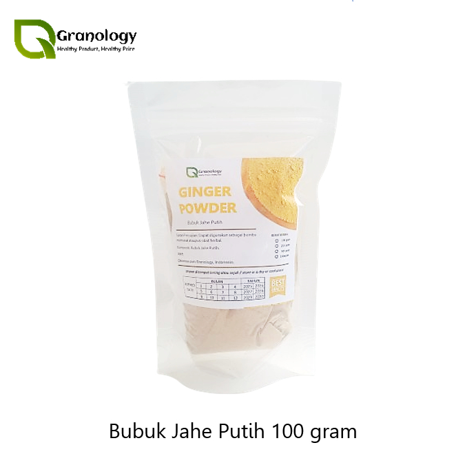 

Jahe Putih Bubuk / Ginger Powder (100 gram) by Granology