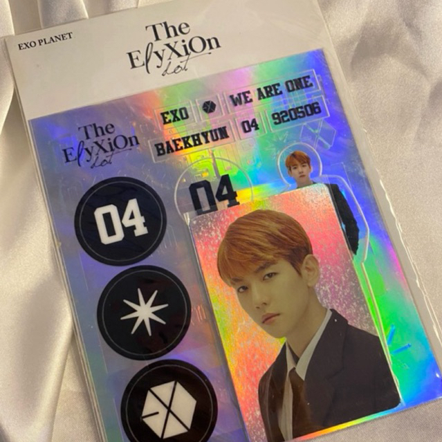 [COD] DECO STICKER BAEKHYUN THE ELYXION SEALED