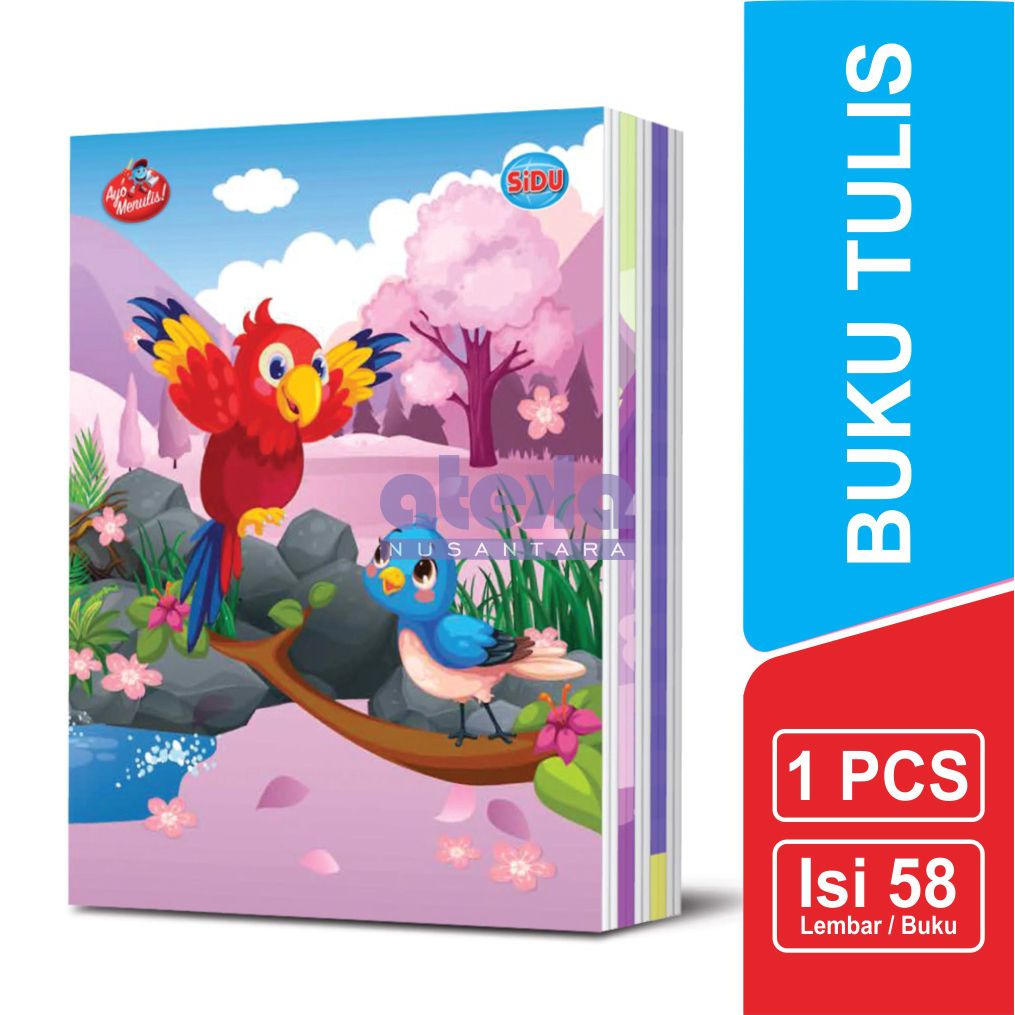 

Buku Tulis SiDU 58 Lembar - Satuan / 1 pcs