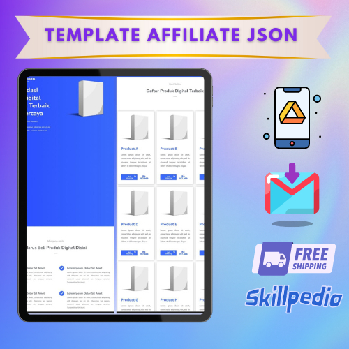 Template landingpage Affiliate No 13
