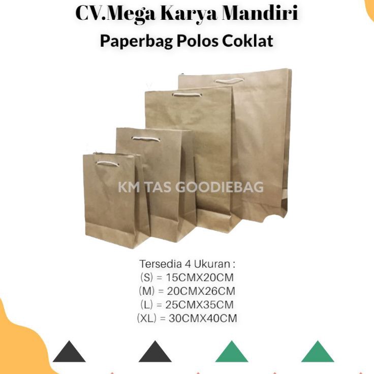 

Paper Bag Polos 25x35 Isi 12pcs