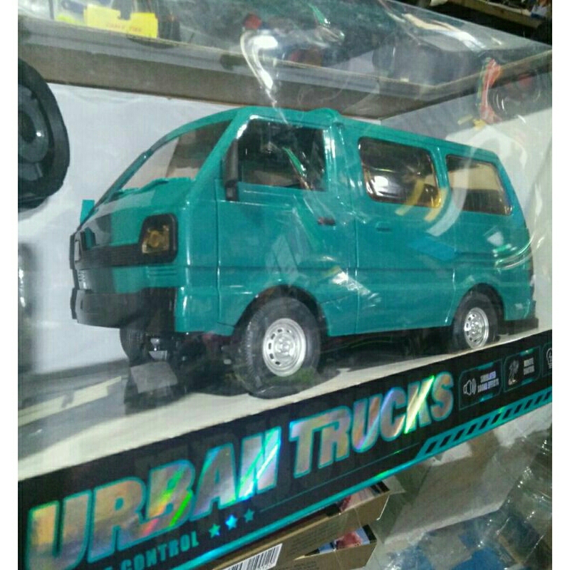 RC Mainan Mobil Mobilan Carry " MINIBUS " Transportation Remote Control (Urban Super Truck Racing Ra