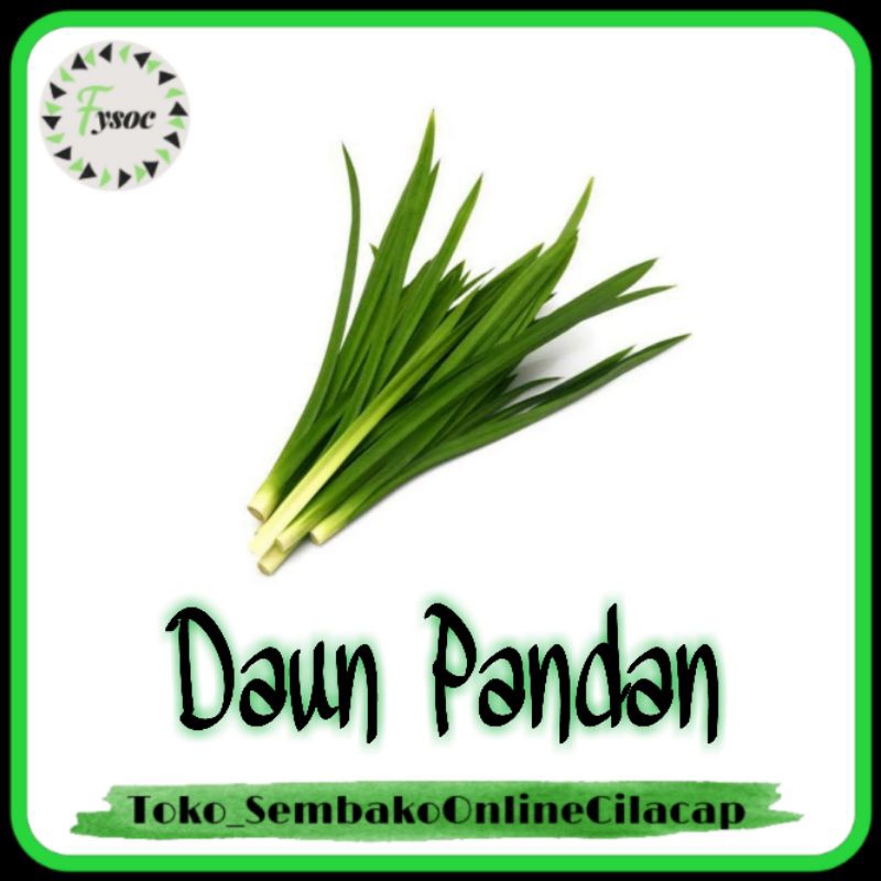 

DAUN PANDAN WANGI SEGAR PER LEMBAR
