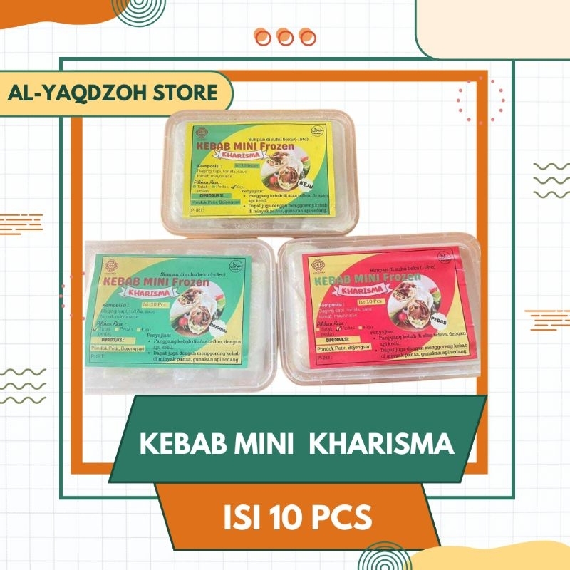 

Kebab Mini Kharisma | FROZEN FOOD | isi 10 PCS
