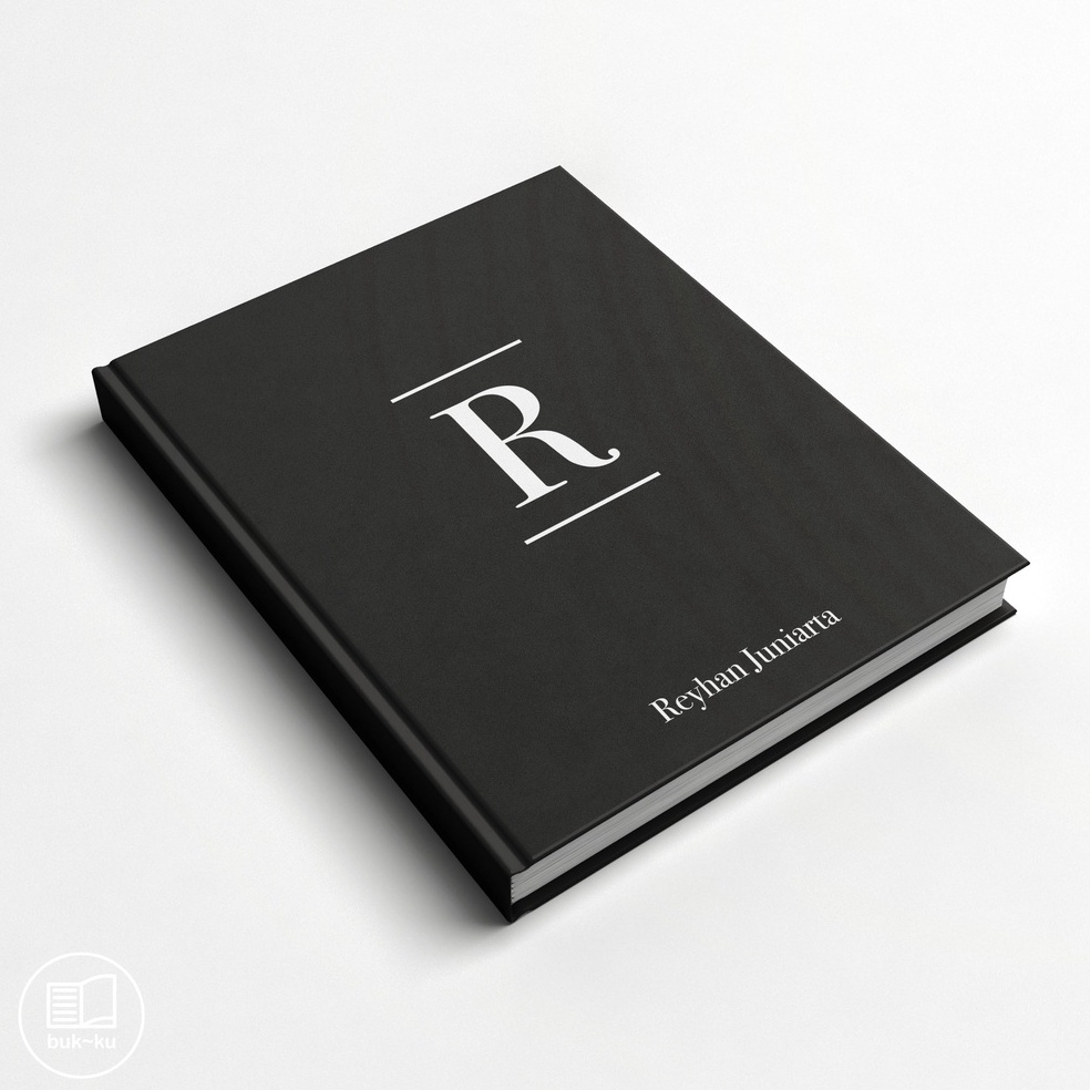 

Buku catatan custom inisial nama notebook ART V9P7