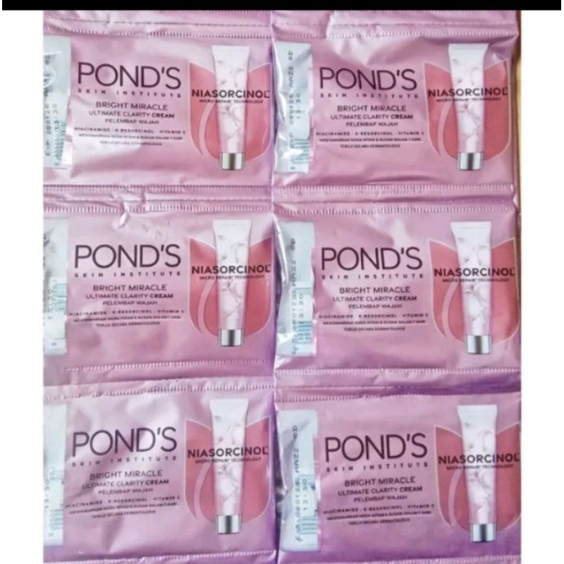 Ponds Bright Miracle Cream Sachet 7,5 gram