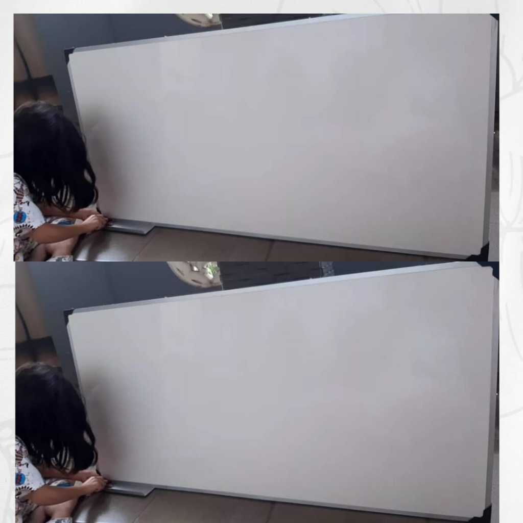 

white board gantung