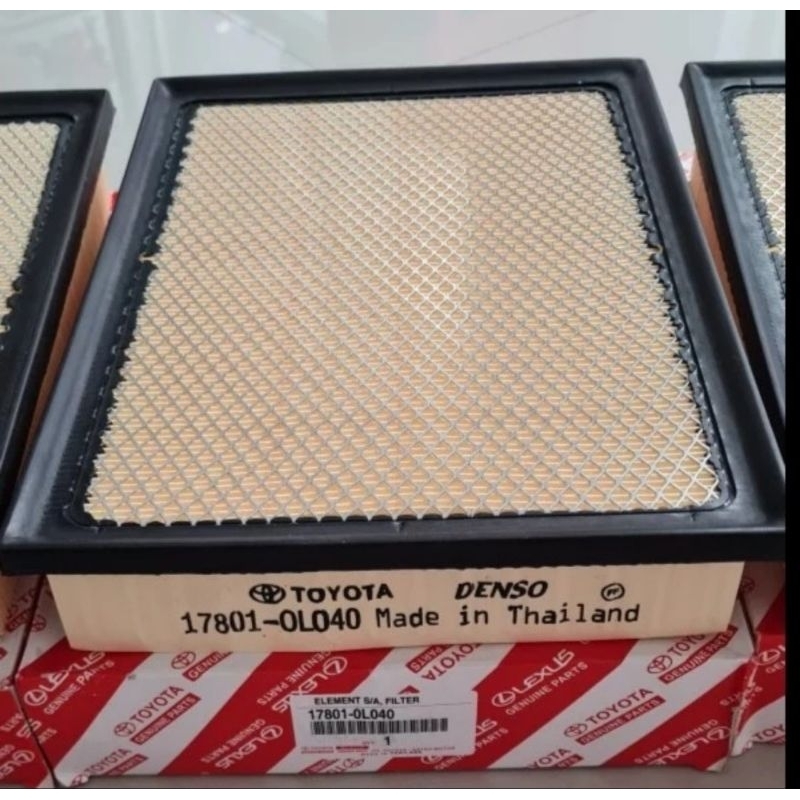 filter udara / air filter innova reborn hilux revo fortuner vrz 17801-0L040 / 17801-0L050