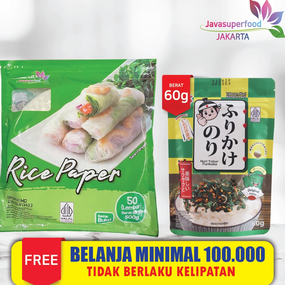 

KODE PRODUK W6MFM7281 BELI 3 GRATIS 1 Rice Paper 1G Banh Trang High Quality Rice Paper Kulit Lumpia Vietnam Rice Paper rice roll spring roll