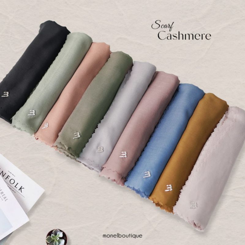 HIJAB POLOS CASHMERE BY MONEL
