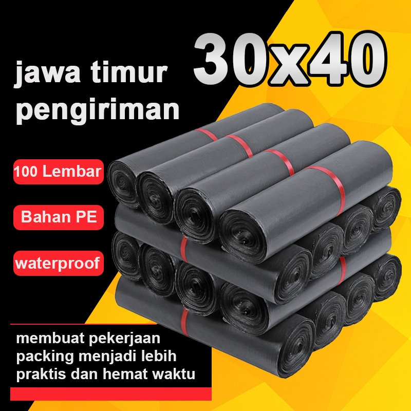 

Jawa timur polymailer 30x40 plastik packing 100PCS Glossy polymailer motif premium Termurah Anti Sobek