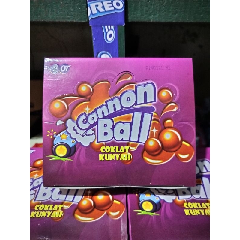 

Cannon Ball 1 Box isi 24pcs