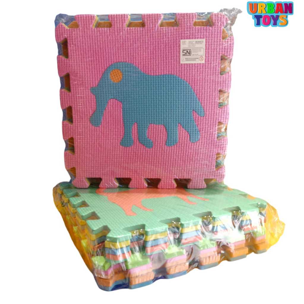 Mainan Anak Matras Puzzle Lantai Motif Hewan