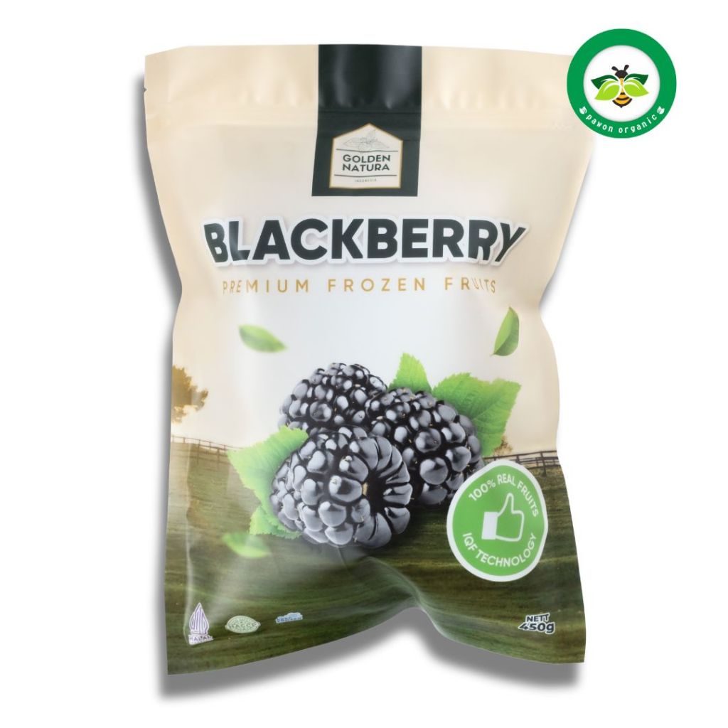 

Blackberry Premium Frozen Fruits GOLDEN NATURA