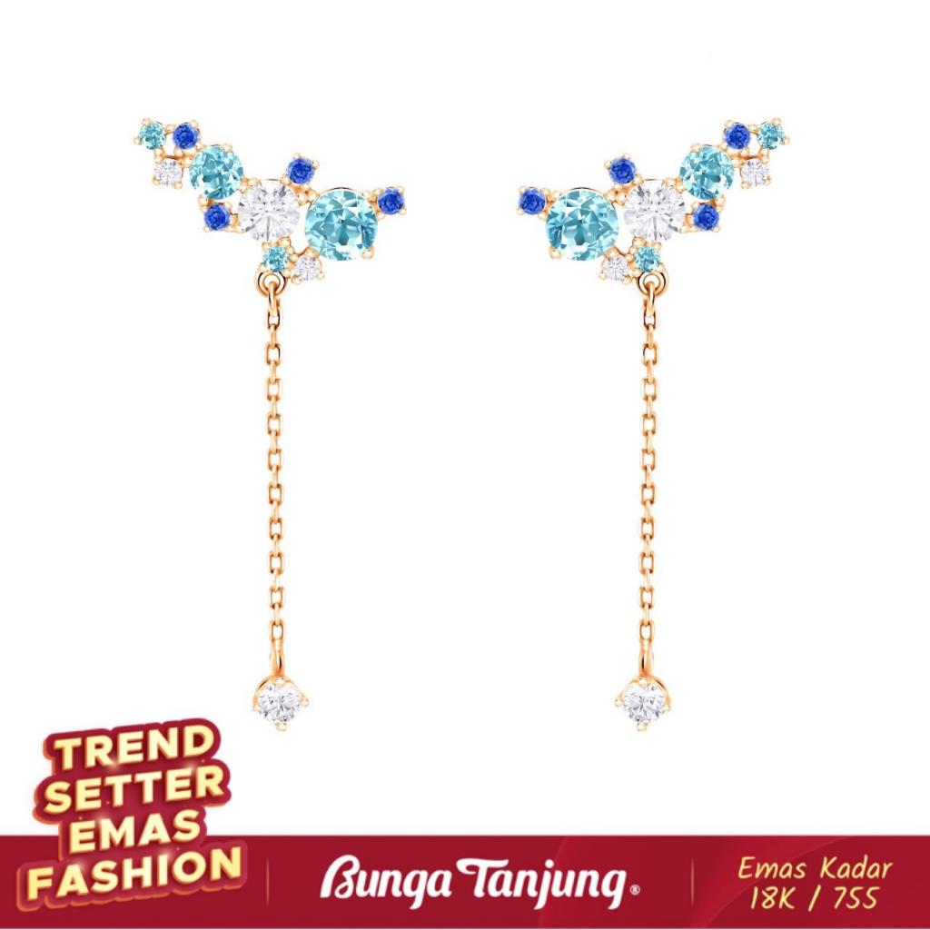 ANTING FROZEN SERIES - SDW GOLD - EMAS 18K - BUNGA TANJUNG GOLD