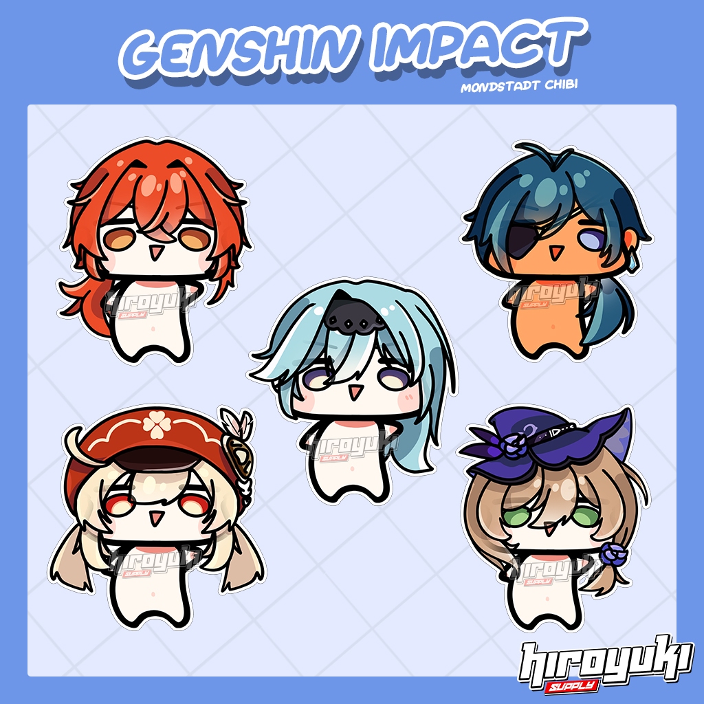 

Sticker Genshin Impact Mondstadt Chibi
