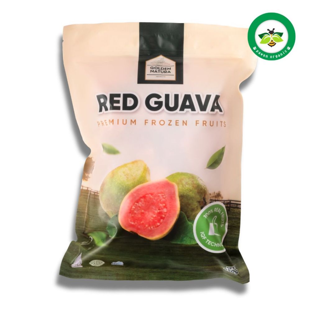 

Red Guava Premium Frozen Fruits | GOLDEN NATURA Jambu Merah Beku