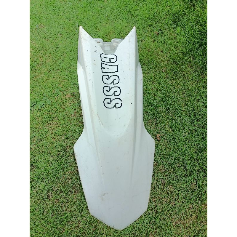 spakbor depan CRF 150 L putih ORIGINAL SECOND