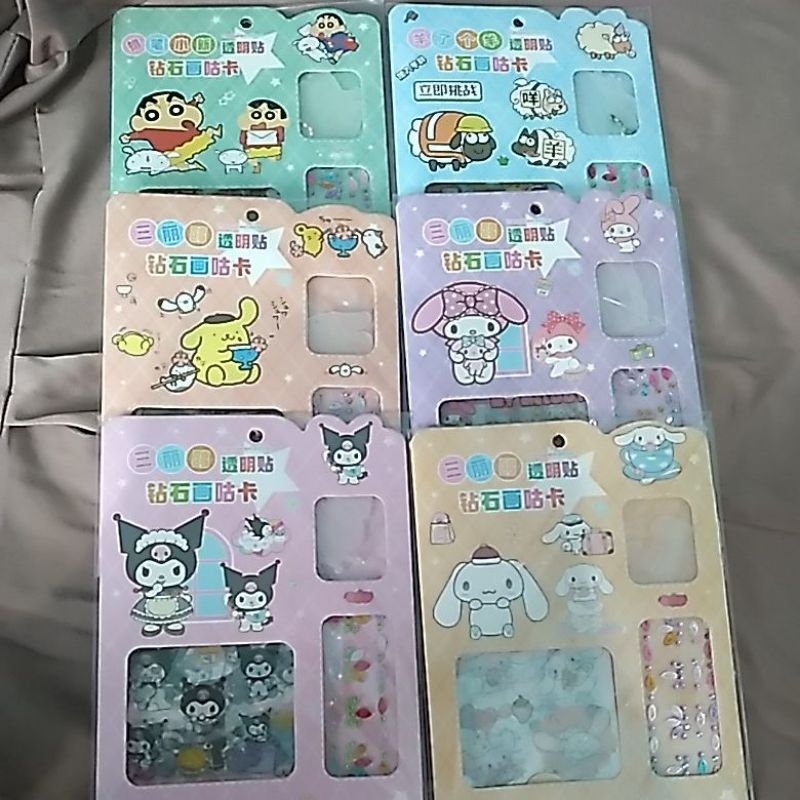 

Transparant stiker luci / stiker sanrio