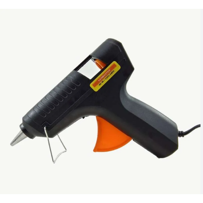 

Alat Tembak Lilin Glue Gun Kenmaster 40W Watt - Tembakan Lem Bakar Besar