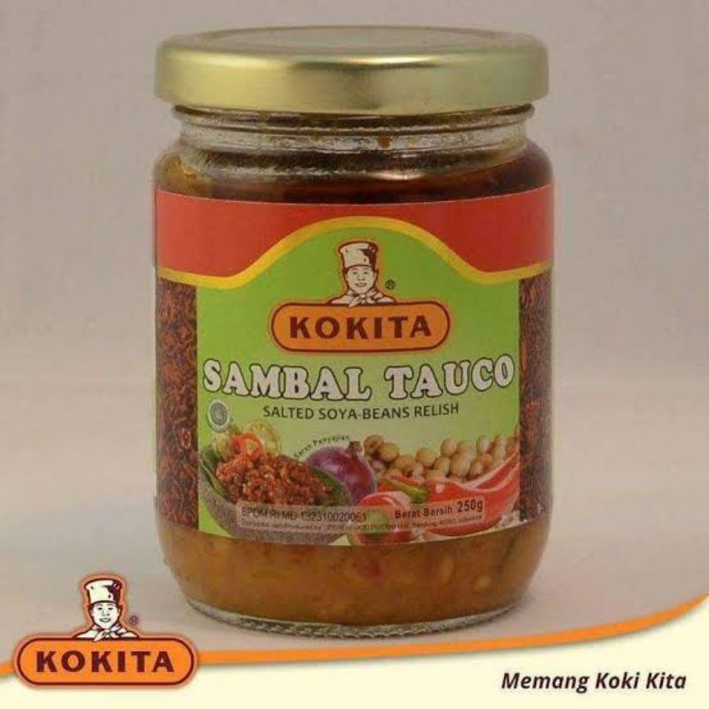 

kokita sambal tauco salted soya-beans relish 250gr