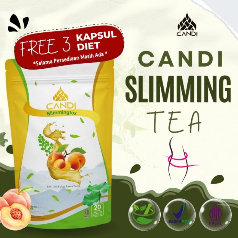 

CANDI SLIMMING TEA | TEH HIJAU DIET | TEH PELANGSING BPOM | TEH HERBAL PERSIK