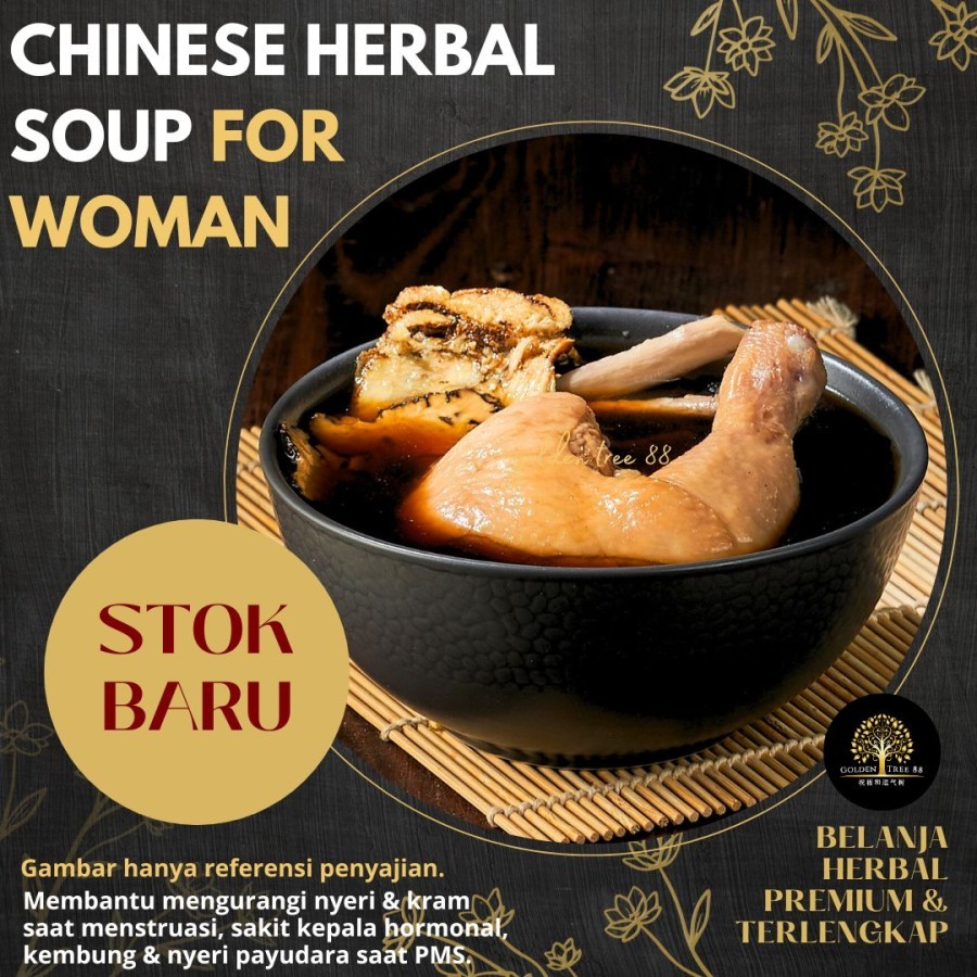 

Premium Chinese Herbal Soup Mix For Women Fresh Original