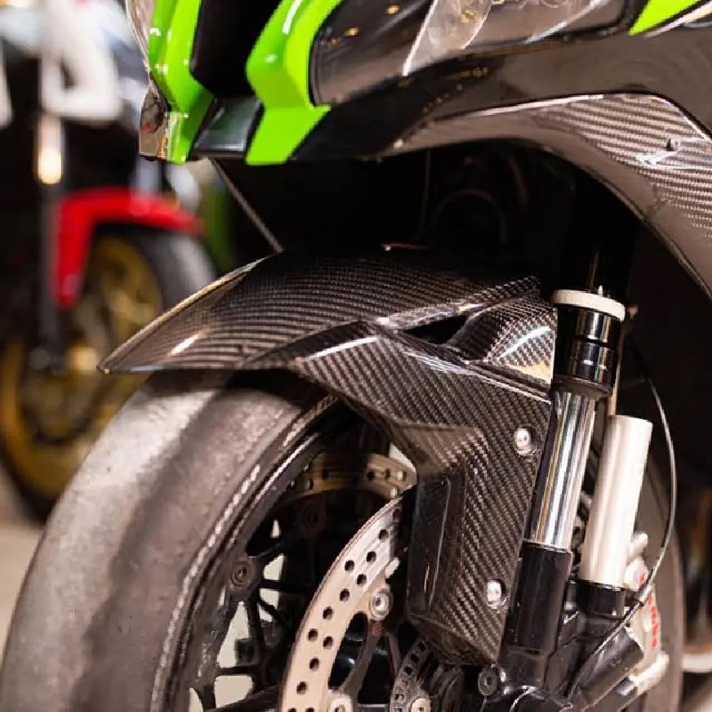 CARBON 5D Spakbor Depan Kawasaki ZX10R, ZX6R, H2, Z1000, Z800