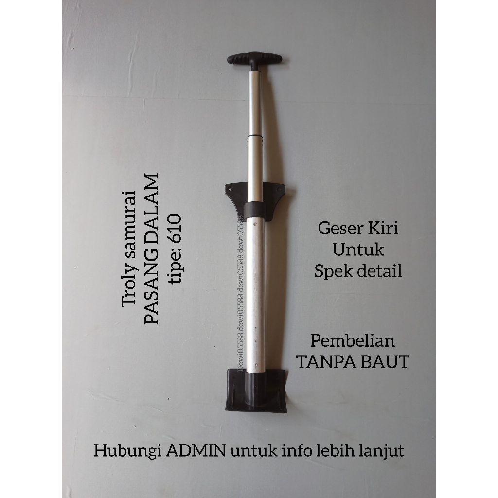 NEW TIANG TAS RANSEL, DORONGAN TAS, TROLY KOPER, TROLY TAS TANAM