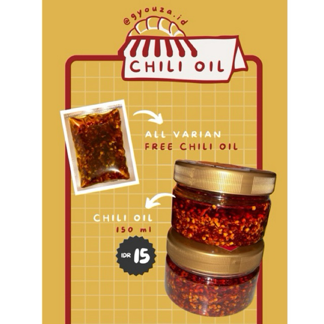 

Most wanted! Chili Oil Gyouza Dimsum