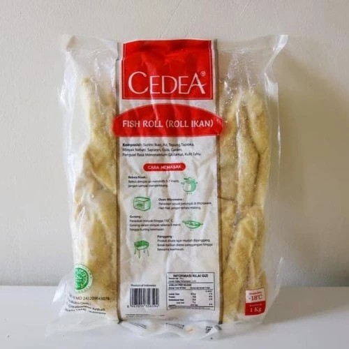 

Cedea fish roll row roll 1kg 40 pcs