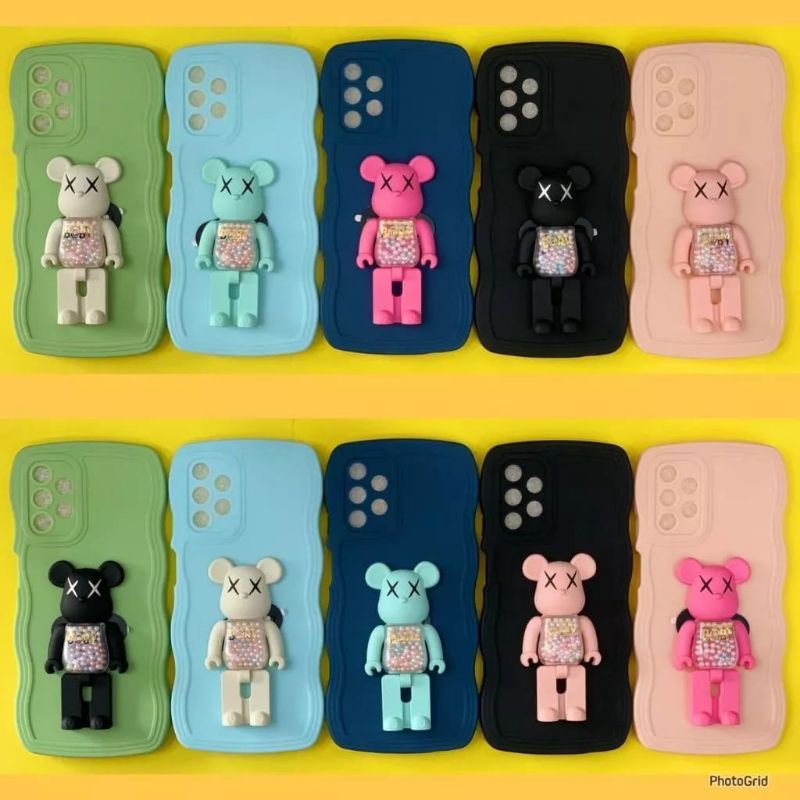 CASE CURLY KARAKTER +POPSOCKET IPHONE 14 PRO MAX 14 PRO 13 13 PRO 13 PRO MAX 12 12 PRO 12 PRO MAX 11