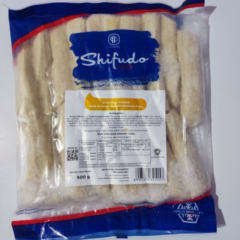 

Shifudo Fish Roll Cheese 500g