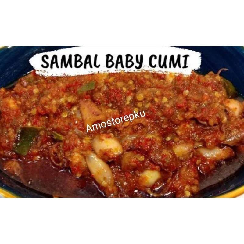 

SAMBAL BABY CUMI kemasan 200gr free bubble wrap#sambal#sambalcumipete#sambal bawang#sambal teri#sambalbabycumipku