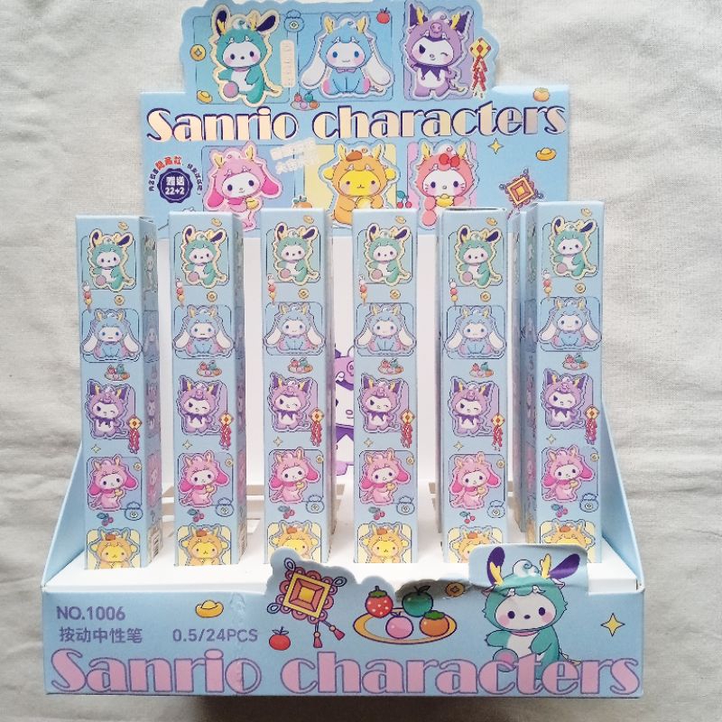 

[BISA PILIH] BB Pen Sanrio Zodiak dan Kostum Naga Kuromi edisi Gothic